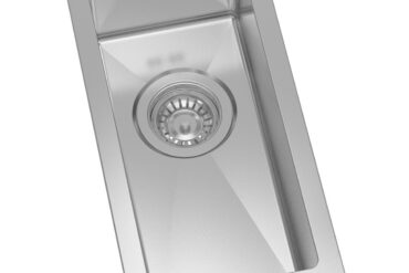 Premium Single Basin Izlietne 230x450x150mm Virsapmetums Nerūsējošais tērauds | Adexa SB101840