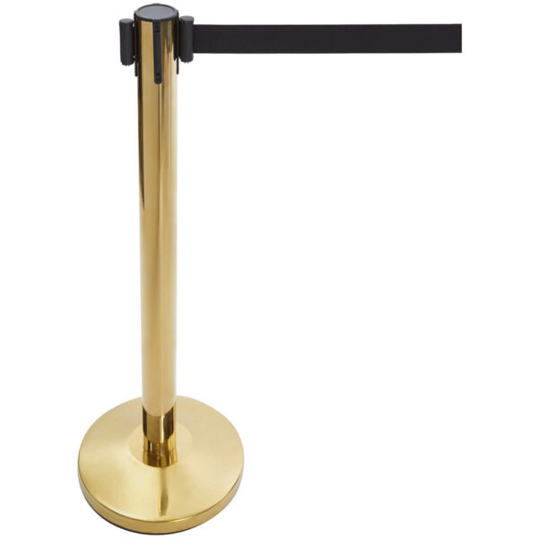 Zelta barjeras stabs ar melnu savelcamu lentu 2m | Adexa BBP01C