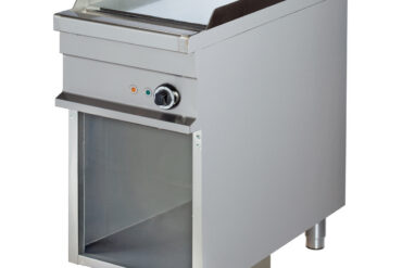 Elektriskais gludais fry tops uz atvērtas bāzes, 1 zona, 6kW | Adexa Hotmax 900 EG911