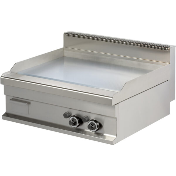 Hromēta gāzes plīts gluda ar 2 zonām 12,0 kW Galda virsma | Adexa Hotmax 700 GG721S