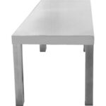 Tirdzniecības virtuves pacēlājs 1 līmenis Nerūsējošais tērauds 1000x335x350mm | Adexa WHES1003435 - Image 2