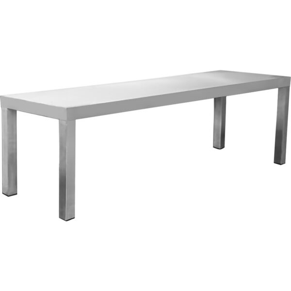 Tirdzniecības virtuves pacēlājs 1 līmenis Nerūsējošais tērauds 1000x335x350mm | Adexa WHES1003435