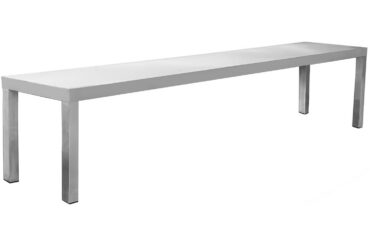 Komerciālā virtuves platforma 1 līmenis Nerūsējošais tērauds 1800x335x350mm | Adexa WHES1803435