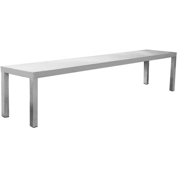 Komerciālā virtuves platforma 1 līmenis Nerūsējošais tērauds 1800x335x350mm | Adexa WHES1803435