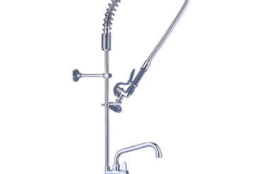 Sienas stiprinājuma priekšskalošanas izsmidzināšanas ierīce Divas ieplūdes Augstums 1055mm Nerūsējošais tērauds | Adexa EQ2802A12