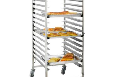 Plaukts/Paliktnis/Veļļtika Nerūsējošais tērauds Maizes ceptuve 600x400mm 2x15 līmeņi | Adexa RT6430