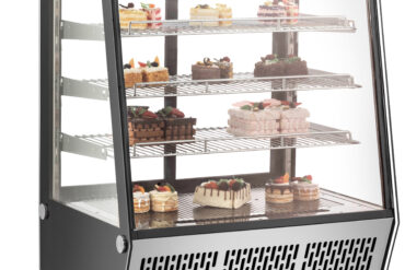 Komerciālais vitrīnas ledusskapis 195 litri | Adexa CW195R