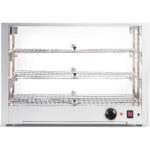 3 līmeņu apsildāma vitrīna 115 litri galda virsmas | Adexa HW115 - Image 2