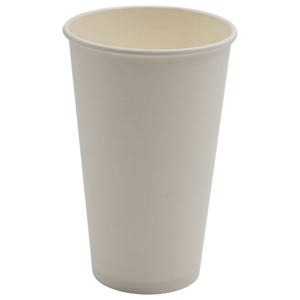 1000 gab Kompostējami Auksto Dzērienu Kausi Vienas Sienas 16oz/473ml Balti | Adexa PCC16W