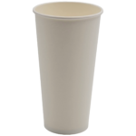 1000 gab Kompostējamas Auksto Dzērienu Krūzes Viena siena 20oz/591ml Baltas | Adexa PCC20W