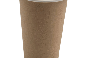 500 gab Kompostējamas kafijas krūzes Vienas sienas 16oz/437ml Kraft | Adexa PCDW16K