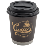 1000 gab. kafijas krūzīšu vāciņi 8oz krūzēm Melnā krāsā | Adexa PCPL8B - Image 2