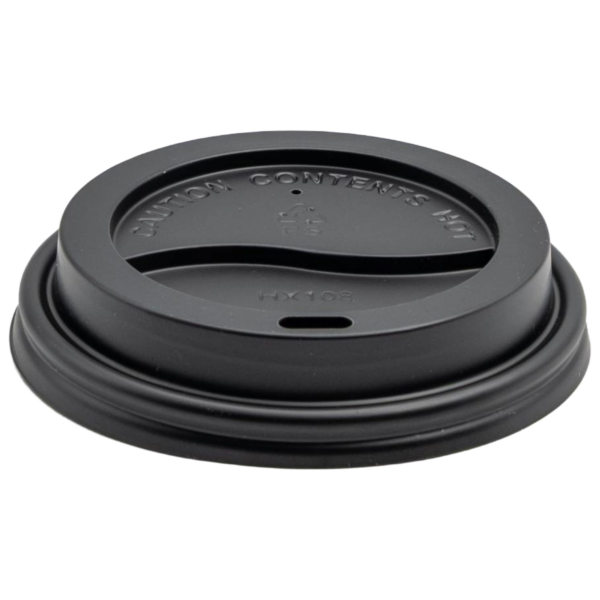 1000gab Kafijas krūzīšu vāki 12&16oz krūzītēm Melni | Adexa PCPL1216B