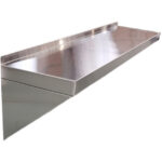 Nerūsējošā tērauda sienas plaukts 1 līmenis | Adexa QHWS1830