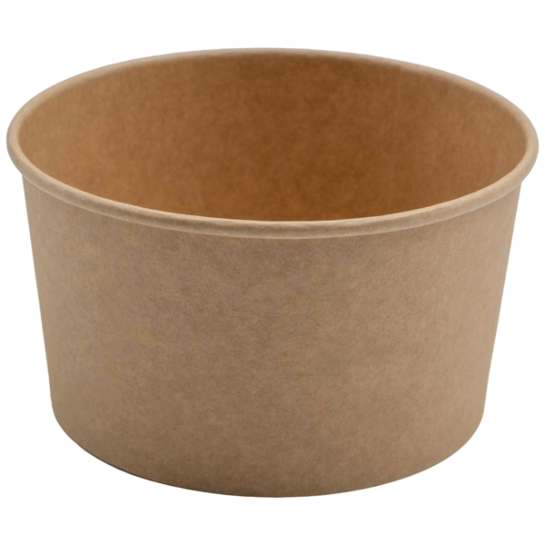 300 gab. Kraft salātu bļoda apaļa 1000 ml PE | Adexa SB1000K