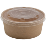 300 gabali Vāki salātu bļodai apaļi 750&1000ml PE | Adexa SBCL7501000 - Image 3