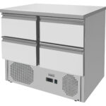 Atdzesēti sagatavošanas skaitītāji 4 atvilktnes 260l | Adexa THS9014D