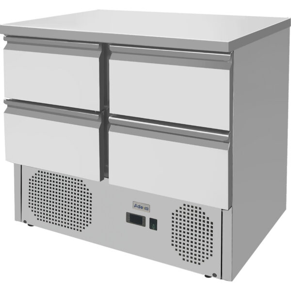 Atdzesēti sagatavošanas skaitītāji 4 atvilktnes 260l | Adexa THS9014D