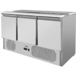 Saladette Atvērta virsma ar 3 durvīm | Adexa THS903