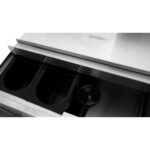 Komerciāls ledus tvertne ar divām plastmasas paplātēm un vāku Nerūsējošais tērauds 30 litri | Adexa CIBT1924 - Image 5