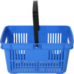 Iepirkumu grozs plastmasas 480x325x250 zils | | Adexa PH001BE - Image 3