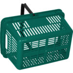 Plastmasas Iepirkumu Grozs 480x325x250 Zaļš | | Adexa PH001G - Image 2