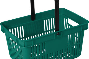 Plastmasas Iepirkumu Grozs 480x325x250 Zaļš | | Adexa PH001G