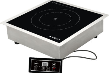 Indukcijas plīts iebūvējamā un brīvi stāvošā 350x350x110mm 3.5kW | Adexa C01D