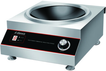 Komerciālais indukcijas vokpanna 5kW 3 fāzes | Adexa C08DA