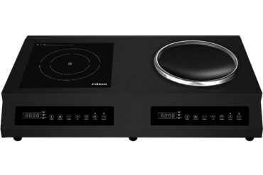 Komerciālā indukcijas plīts un vokpanna komplekts 2 x 3,5 kW | Adexa CA003