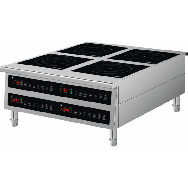 Komerciāla indukcijas plīts virsma vai grīdas stāvoša 4 x 3.5kW | Adexa CX140A