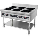 Komerciālā indukcijas plīts, grīdas modelis, 6 x 3,5 kW | Adexa CX160A