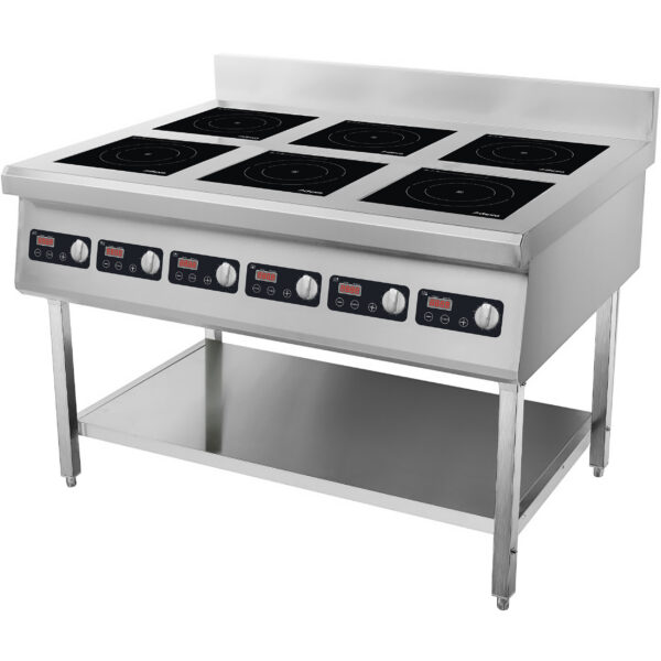 Komerciālā indukcijas plīts, grīdas modelis, 6 x 3,5 kW | Adexa CX160A