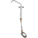 Augstais klāja montāžas izlietnes jaucējkrāns 300mm | Adexa HBF300 - Image 4