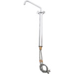 Augstais klāja stiprinājuma izlietnes jaucējkrāns 500 mm | Adexa HBF500 - Image 4