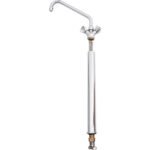 Augstais klāja stiprinājuma izlietnes jaucējkrāns 500 mm | Adexa HBF500 - Image 6