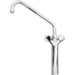 Augstais klāja stiprinājuma izlietnes jaucējkrāns 500 mm | Adexa HBF500 - Image 2