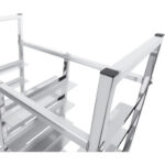 20 līmeņu Divkāršais Plauktu/Paliktņu/Veidņu Ratiņi platumam 222-352mm Nerūsējošais Tērauds | Adexa PT10D - Image 2