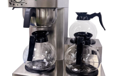 Komerciālā filtra kafijas automāts ar manuālu uzpildi un 3 karstajām plāksnēm | Adexa RBT386