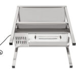 Komerciāla apsildāma virtuves pāreja ar 2 līmeņiem, nerūsējošais tērauds 900x335x700mm | Adexa WHESP903470 - Image 3