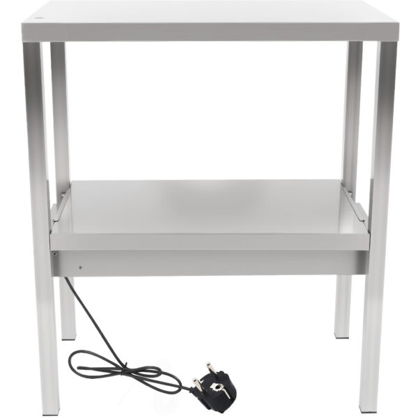 Komerciāla apsildāma virtuves pāreja 2 līmeņi Nerūsējošais tērauds 600x335x700mm | Adexa WHESP603470