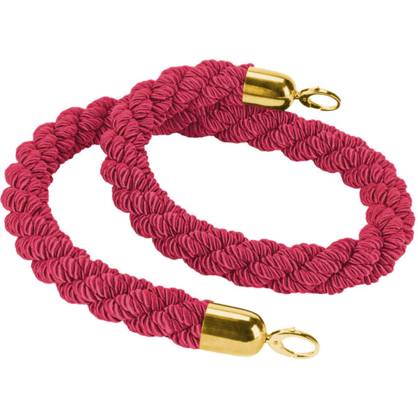 Sarkana barjeras virve ar zelta galiem 1,5m | Adexa BR01RG