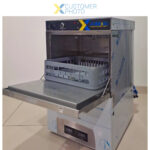 Komerciālais stikla mazgātājs 30 grozi/stundā 400mm grozs Drenāžas sūknis Mazgāšanas līdzekļa sūknis Skalošanas līdzekļa sūknis Tvertnes un katla termostats | Adexa WZ40DRDPBTT - Image 3