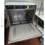 Komerciālā trauku mazgājamā mašīna 500 šķīvji/stundā 500mm grozs Drenāžas sūknis Mazgāšanas līdzekļa sūknis Skalošanas līdzekļa sūknis 230V/1 fāze | Adexa WZ50DRDP - Image 2