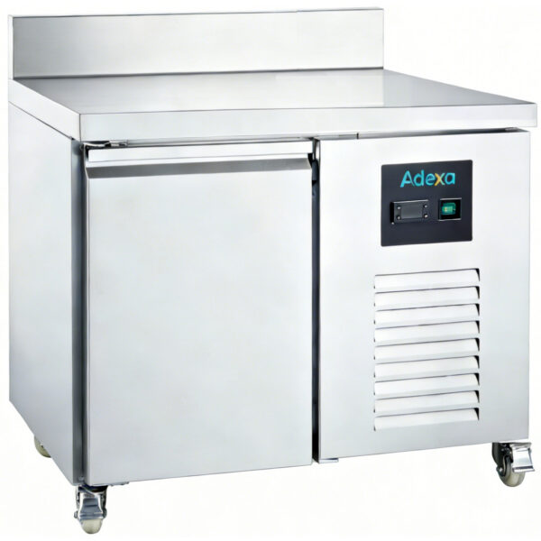 Komerciālais atdzesētais letes skapis ar 1 durvīm GN1/1 aizmugures aizsargu | Adexa DRGN1200TN