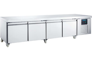 Komerciālais zema saldētava letes 4 durvis GN1/1 | Adexa DUGN4100BT