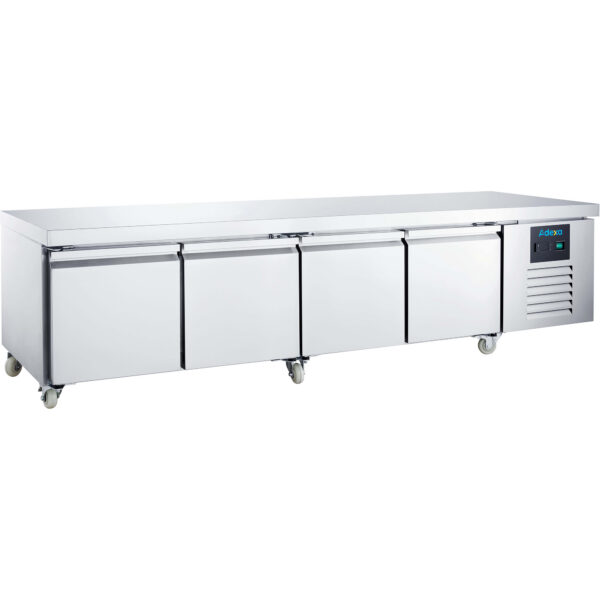 Komerciālais zema saldētava letes 4 durvis GN1/1 | Adexa DUGN4100BT