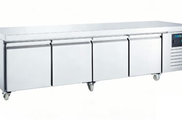 Komerciālais zema saldētavas lete ar 4 atvilktnēm | Adexa DUGN4100BT4D