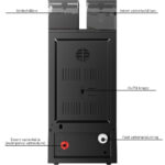 Komerciālā kafijas automāts pilnībā automātisks no pupiņām līdz krūzei 16 dzērieni 3 ūdens pieslēguma iespējas Dubultie dzērieni Ārējais piena putotājs | Adexa BTB1013 - Image 6