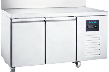 Komerciālais ledusskapja lete ar 2 durvīm GN1/1 aizmugurējo atbalstu | Adexa DRGN2200BT